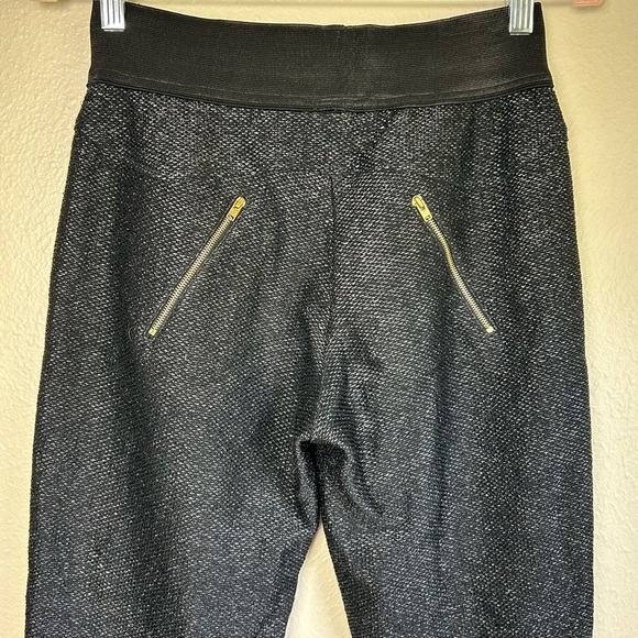 Nanushka black shiny trousers pants - Picture 4 of 10